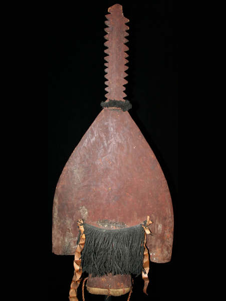 Bijogo Wooden Carved Swordfish Mask