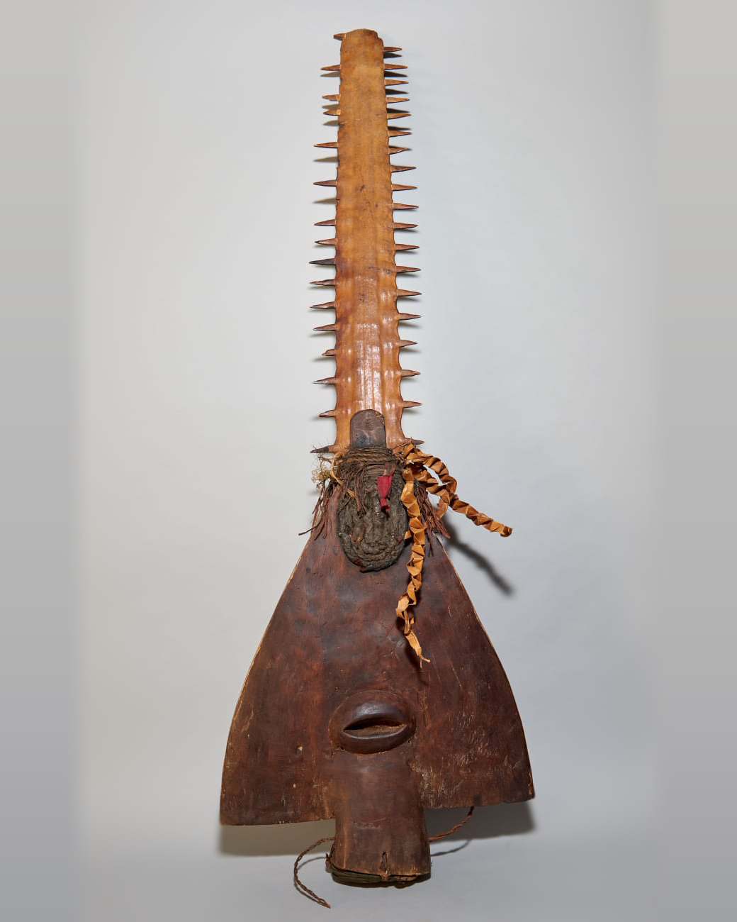 Bijogo ceremonial swordfish mask from Guinea-Bissau, West Africa, African tribal art, Kutubu Arts