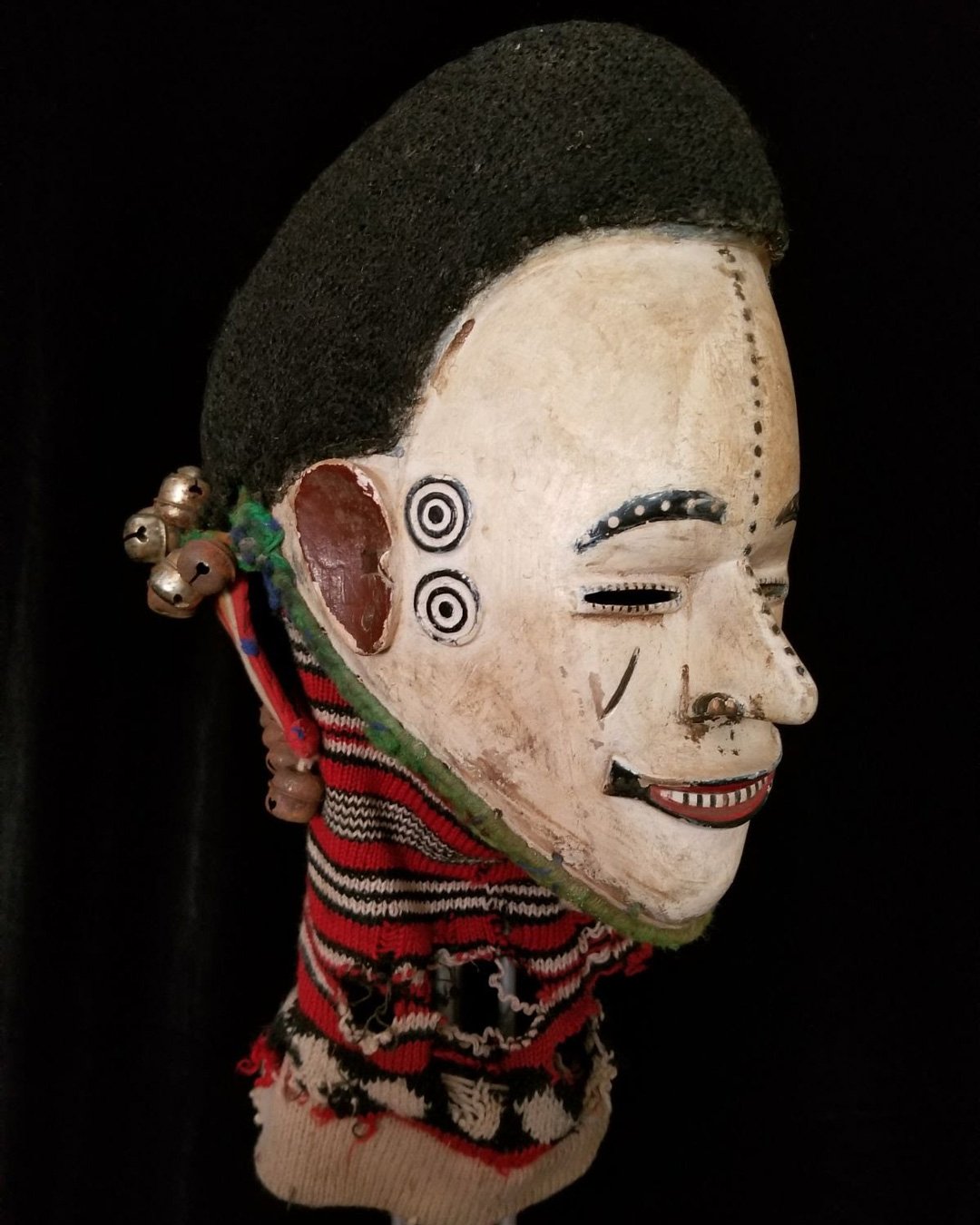 Ceremonial Mmanwu Igbo Mask from Nigeria, West Africa, African tribal art, Kutubu Arts