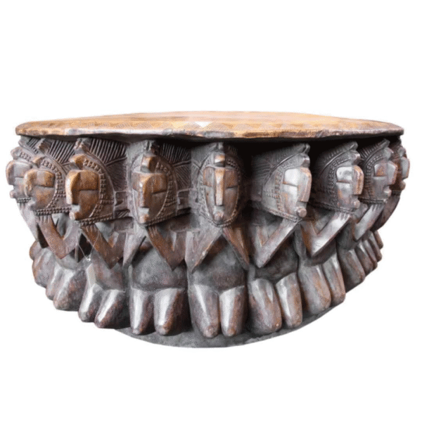 Baga Unity Table from Guinea, inspired Picasso, West Africa, African tribal art, Kutubu Arts