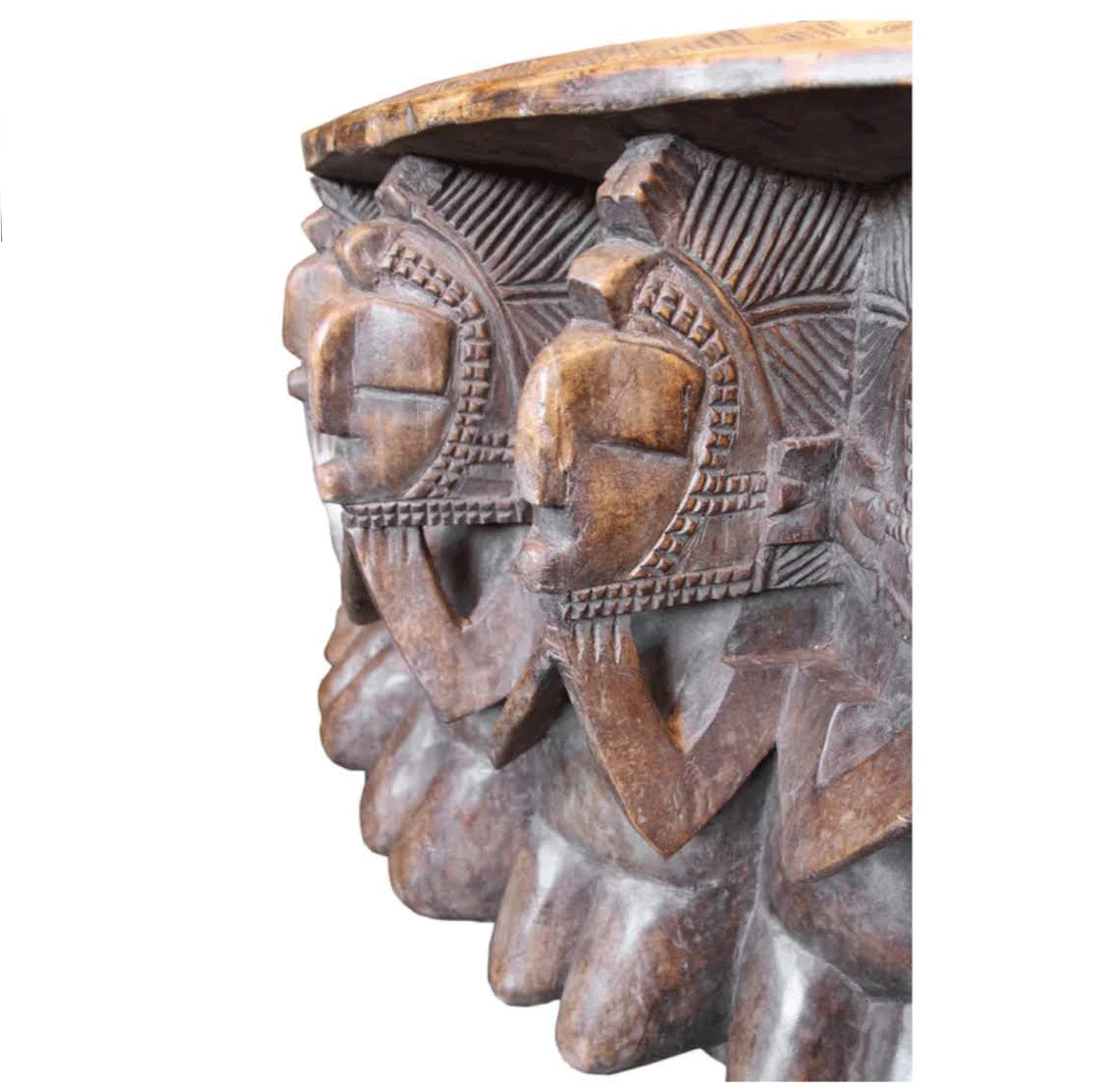 Baga Unity Table from Guinea, inspired Picasso, West Africa, African tribal art, Kutubu Arts