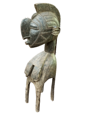 Baga ceremonial Nimba fertility shoulder mask from Guinea, West Africa, African tribal art, Kutubu Arts
