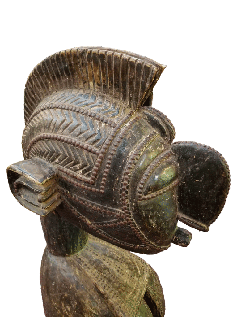 Baga ceremonial Nimba fertility shoulder mask from Guinea, West Africa, African tribal art, Kutubu Arts