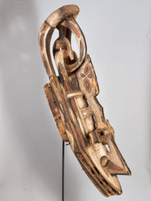 Baga spiritual Banda Kumbaduba mask from Guinea, West Africa, African tribal art, Kutubu Arts