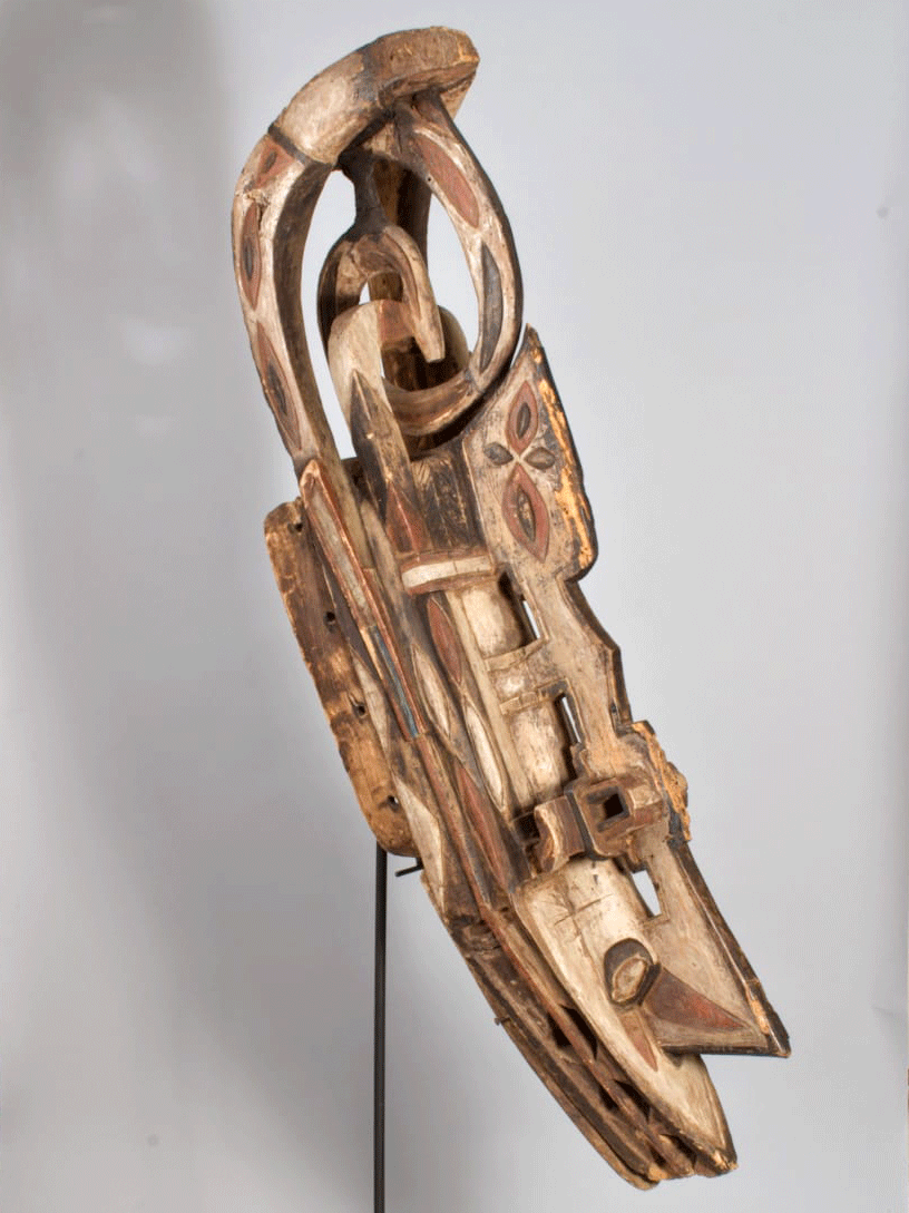 Baga spiritual Banda Kumbaduba mask from Guinea, West Africa, African tribal art, Kutubu Arts