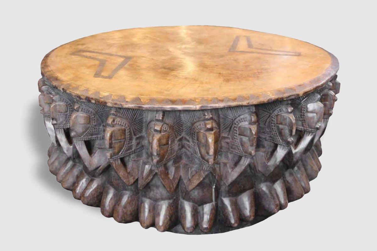 Baga Unity Table from Guinea, West Africa, Picasso African Tribal art, Kutubu Arts