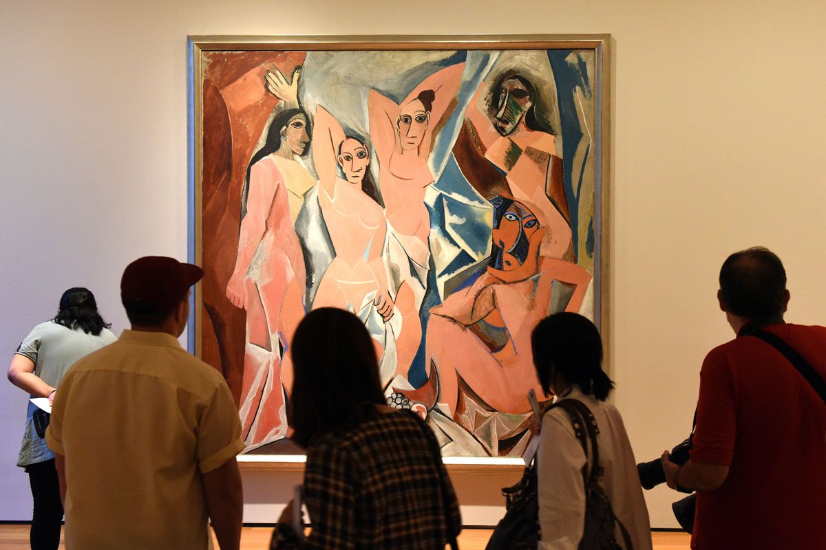 Picasso Les Demoiselles d’Avignon modern art Baga art Kutubu Arts