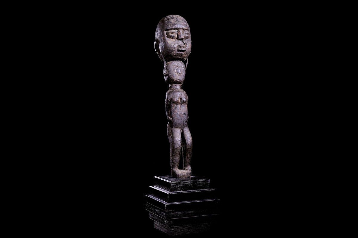 Fon wooden carved figure from Benin, West Africa, Kutubu Arts